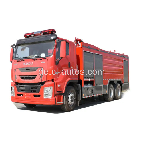 Isuzu Giga 6x4 Water Foam Fire Truck